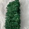 Decoración Navideña de Ratán Navidad Ratán Navidad Ratán Simulado Corona de Navidad Ratán Árbol de Agujas de Pino Ratán Flocado