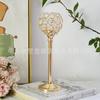 Castiçal Esférico de Cristal Mini Criativo Transfronteiriço Ornamentos Galvanizados Casamento Hotel Casa Adereços Jantar à Luz de Velas
