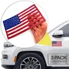 Caminhões e Sedans Populares Transfronteiriços Adequados para Ímãs de Bandeira Americana. Os Ímãs de Recorte de Bandeira São Usados em Superfícies Metálicas
