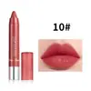Lápiz de labios hidratante transfronterizo Lápiz de labios lápiz de labios color nude marrón cameo delineador de labios lápiz bálsamo labial brillo de labios sólido