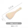 Sartén de haya sin barnizar antiadherente pala para cocinar cuchara de sopa de madera completa espátula pala de madera juego de cucharas de madera venta al por mayor de fábrica