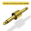 Yu Shuo/6,5 mm fêmea-fêmea grande dois núcleos microfone amplificador de potência conversor de áudio conector macho-macho extensão linha de áudio
