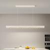 [Estrictamente Seleccionado] Lámpara Colgante Lineal Minimalista Estilo Italiano Nuevo Modelo 2025 Barra de Cocina Luminaria de Alto Nivel Zhongshan