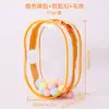 Capa Protetora para Boneca de Vinil de 18cm PVC Altamente Transparente Periférico de Anime Boneca de Algodão Multi-Color Bolsa de Passeio para Bebê Pode Ser Pendurada