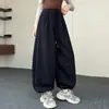 Pantalones Largos de Cuadros para Niñas Ropa de Otoño Pantalones para Niños Ropa Exterior Elegantes Pantalones Casuales de Primavera y Otoño Niños Medianos y Grandes Nuevo Estilo 2026 Pantalones de Chándal