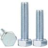 Grado 8.8 Galvanizado Cinc Azul y Blanco Tornillos Hexagonales Externos al Por Mayor Pernos Hexagonales Externos Tornillos de Cabeza Hexagonal M4M5M6M8M10