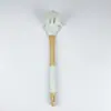 Espátula de Silicone com Cabo de Madeira Utensílios de Cozinha Conjunto de 7 Peças Estilo Escandinavo Ferramentas de Cozinha Espátula Antiaderente Fábrica Estoque Pronto