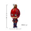3 Gato Laranja Super-heroína Feminina Polisswaying Estilo Japonês e Coreano Acessórios de Desenho Animado DIY Material para Chaveiro