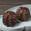 Ébano Tallado Balonmano Molino de Viento Madera Madera de Águila Durian Nogal Pelota de Fitness Juguete Pelota de Salud Masaje Madera Maciza Balonmano