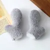 Nuevo Dibujo Animado Peluche Letra Cornamenta de Tres Puntas Sombrero DIY Accesorios para el Cabello Diadema Accesorios de Tela Materiales Decorativos en Stock
