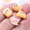 Mini Rana de Ojos Grandes Comida Juguete DIY Pegamento Crema Carcasa para Teléfono Móvil Accesorios para el Cabello Calcomanía para Vaso de Agua Guka Accesorios de Resina para Joyería