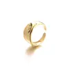 Anillo de Plata de Ley 925 Chapado en Oro de 18 Quilates Japón y Corea del Sur Vive con Artículos Más Vendidos Anillo Individual de Moda para Hombres y Mujeres Industria Pesada Ajustable