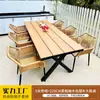 Juego de mesa y sillas de exterior con sombrilla, juego de tres piezas de mesa y sillas de mimbre para patio exterior, silla de mimbre para balcón al aire libre, jardín, ocio
