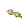 Bolsa de oro de 14k accesorios pulsera de perlas collar cadena de joyería cuentas de arroz hecho a mano DIY bolsa de materiales para principiantes hebilla de alambre
