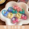 Cuerda para el cabello de dibujos animados para niños, linda banda de goma de cuero para la cabeza de la niña, cuerda que no daña el pulgar, banda para el cabello, accesorios para el cabello de Corea al por mayor