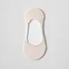 Calcetines de Verano Invisibles Antideslizantes para Mujer, Calcetines Deportivos de Color Sólido Absorbentes de Sudor, Calcetines Cortos con Lazo de Seda Integrado