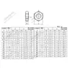 GB/T6172.1 Tuercas Hexagonales Finas Tuercas Planas Tuercas Finas M5M6M8M10M12M16M18M20 Galvanizado en Zinc