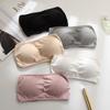 Sujetador push-up sexy sin tirantes para mujer, con espalda descubierta, copas fijas, a prueba de tubo y antideslizamiento.