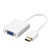 Adaptador HDMI a VGA 1080P HD para computadora transfronterizo de comercio exterior con audio convertidor hdmi a vga