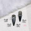 Borboleta Strass 53 Luz Explosiva Luxo Cristal Incrustado DIY Usar Patch de Armadura Acessórios Zircônia Unha Joias Fábrica