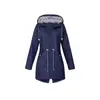 2020 comercio exterior transfronterizo wish otoño e invierno cremallera ropa de asalto para mujer para exteriores con capucha ropa de montañismo abrigo en stock
