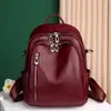 Mochila Feminina Transfronteiriça Versão Coreana 2026 Nova Moda Pu Personalizada Mochila de Viagem Feminina Tendência Mochila Escolar para Estudante Atacado