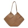 Bolso grande personalizado de verano 2021, nuevo bolso de hombro tejido de moda, gran capacidad, sencillo, estilo occidental, para mujer.