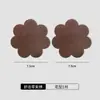Cubretetinas de Satén con Diseño de Flor de Ciruelo de Verano, Sexy, Desechables, Ligeros, Transpirables, Anti-Transparencias, Cubretetinas de Trébol de Cuatro Hojas Invisibles