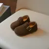Zapatos sencillos Birkenstock para niños, temporada primavera y otoño 2025, zapatos tipo mocasín, slip-on de moda, bebé perezoso, zapatos Birkenstock