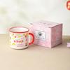 Taza de Agua Cerámica Regalo de Cumpleaños Set de Tazas de Cumpleaños Taza de Dibujos Animados Taza Souvenir Taza para Cumpleaños Infantil Caja de Regalo