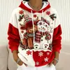 Novo moletom de flanela feminino para o dia a dia com um design fofo de cachorrinho, confortável e casual, perfeito para o outono e inverno