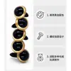 Ojos de Cristal Dorado Rosca para Muñecas de Crochet, Ojos de Dibujos Animados, Ojos de Simulación de Especímenes de Animales Pájaro y Águila