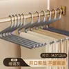 Percha con Forma de Ganso para Pantalones para Uso Doméstico, Pinza Antideslizante para Pantalones, Percha en Forma de Z para Armario, Percha de 2 Formas para Pantalones para Almacenamiento y Colgar Pantalones