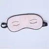 Super Suave Seda Artificial Oscurecimiento Sueño Sexy Encaje Máscara de Ojos Bordada Dormir Viaje Venta Directa de Fábrica Garantía de Calidad