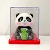 Gato da Sorte Panda Figurine Caixa Surpresa 2 polegadas Ornamento de Mesa Buda Presente de Aniversário Artesanato