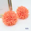 Flor de diente de león Flor de cebolla artificial Flor de crisantemo de espina Arreglo floral Boda Nochevieja Flor DIY Ramo Cesta de flores Caja de regalo Flor decorativa