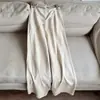 2026 Nuevo Estilo Elegante Casual Cómodo para Viajar Cubre Vientre Pantalones Rectos de Pierna Ancha para Mujer Venta al por Mayor N3DK131