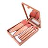Mini juego de brochas de maquillaje portátil, caja de almacenamiento de diamantes de alto valor de color, multifuncional para viajes, comercio exterior transfronterizo, venta directa de fábrica