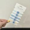 Azul Leche Cinturón de Goma para Niños Corbata Elástico Alto Bola de Pelo Cuerda para el Pelo Niñas Toalla Anillo para el Pelo Cuerda para el Pelo Tocado