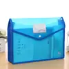 Bolsa Transparente para Archivos A4 Bolsa para Archivos a4 Gran Capacidad Botón de Presión Bolsa para Archivos Bolsa para Guardar Exámenes Bolsa Grande para Datos Al por Mayor