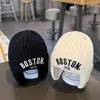 Suéter de Lã Infantil Estilo Coreano Quente para Outono e Inverno com Proteção para Orelhas, Meninos e Meninas, à Prova de Vento, Versátil, Chapéu de Lã