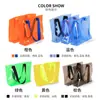 Bolso de PVC Bolso Transparente de Color Sólido Bolso de Hombro para Eventos de Exposición Bolsa de Regalo de Plástico Bolso de Mano