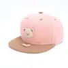 Gorra de hip-hop de ala plana para niños, nuevo estilo coreano, gorra de béisbol linda para niñas, sombrero de sol versátil para exteriores, comercio exterior