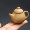 Mesa de Té Adornos para Mesa de Té Mini Tetera Pequeña de Arena Morada Maceta para Dedos Mascota de Té Juguete para Té Accesorios de Juego de Té Kung Fu