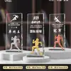 Trofeo de Cristal Personalizado y Medalla para Carrera de Relevos, Juegos Deportivos, Maratón y Campeonato de Carrera de Larga Distancia