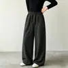 Calça Plaid Solta de Perna Larga Infantil para Meninos e Meninas, Calça Reta Casual Versátil, Estilo Primavera/Outono para Idades de 1 a 16 Anos, Crianças de Tamanho Médio e Grande