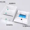 Caja de Distribución PZ30 Montaje Superficial/Empotrado Caja de Plástico para Interruptores Automáticos 3/4/6/8/12P Caja para Interruptores Automáticos RCD