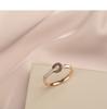 Anillo Versátil Elegante Coreano con Números Romanos y Diseño de Concha, Anillo para Dedo Índice, Nuevo Anillo Personalizado de Moda para Mujeres, Venta al por Mayor