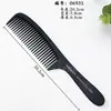 Peine de Cola Profesional para Peluquería de Salón para Peinar y Desenredar, Peine Plano Antiestático para Cortes de Pelo de Hombre