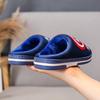 [70% de desconto] pantufas infantis de algodão inverno bebê aprenda sapatos de algodão interno casa quente antiderrapante macio